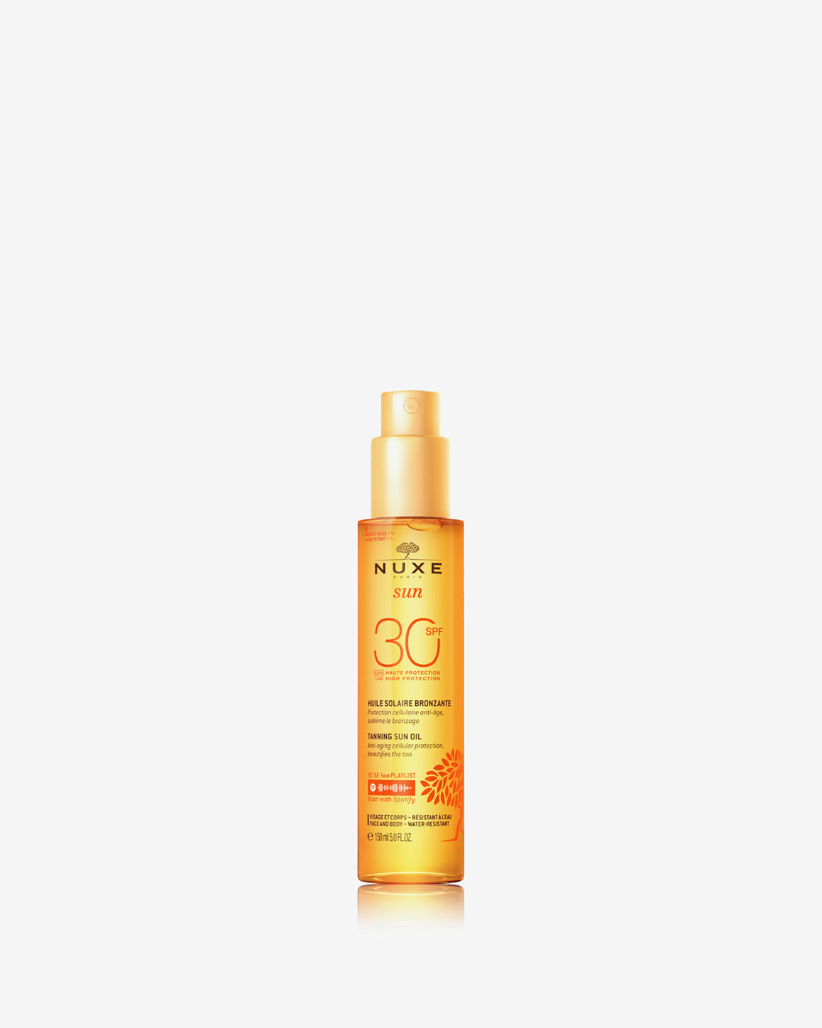 Sun Tanning Oil High Protection For Face And Body Spf30