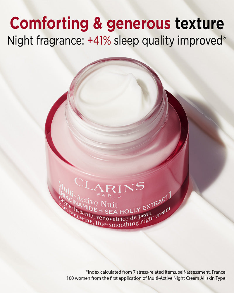 Multi-Active Night Cream Line Smoothing Dry Skin 50Ml