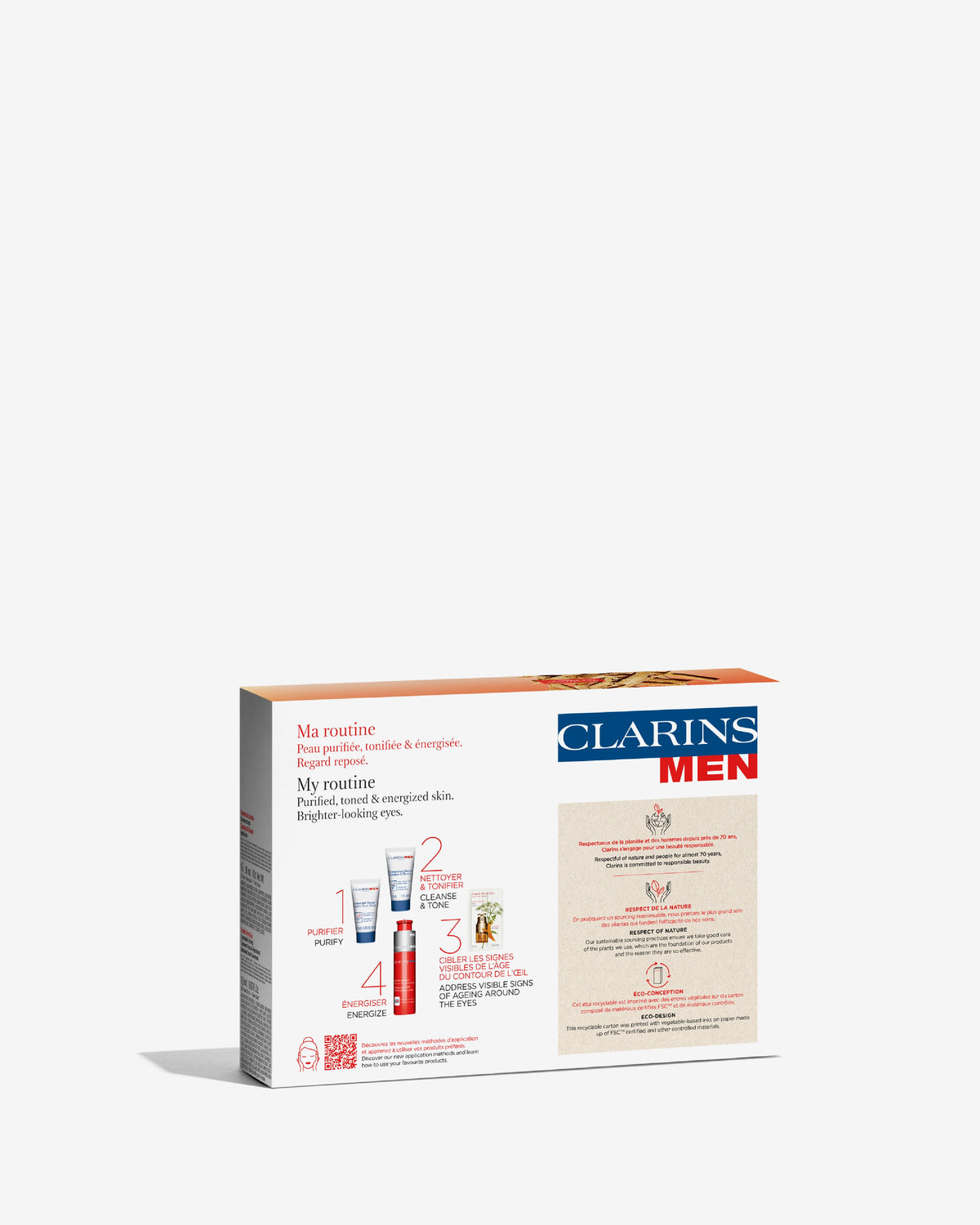ClarinsMen Cleansing &amp; Energising Essentials.