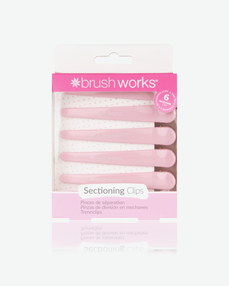 Brushworks Sectioning Clips (Pack Of 6)