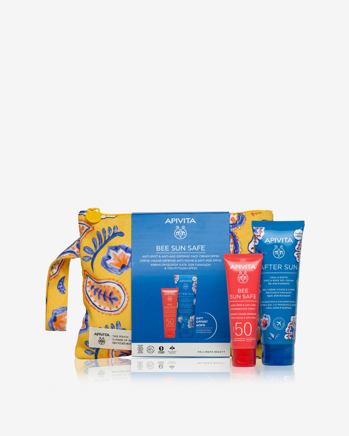 Bee Sun Safe Anti-Spot &amp; Anti-Wrinkle Face Cream Spf50 + Gift After Sun