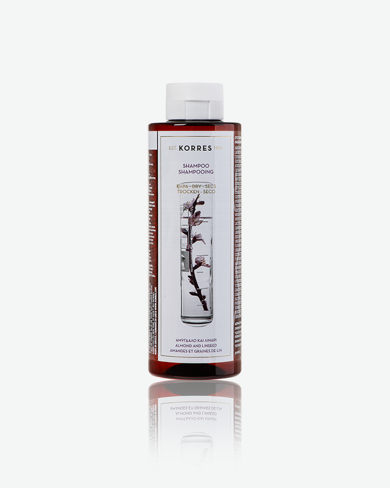 Korres Almond + Linseed Shampoo For Dry / Damaged Hair