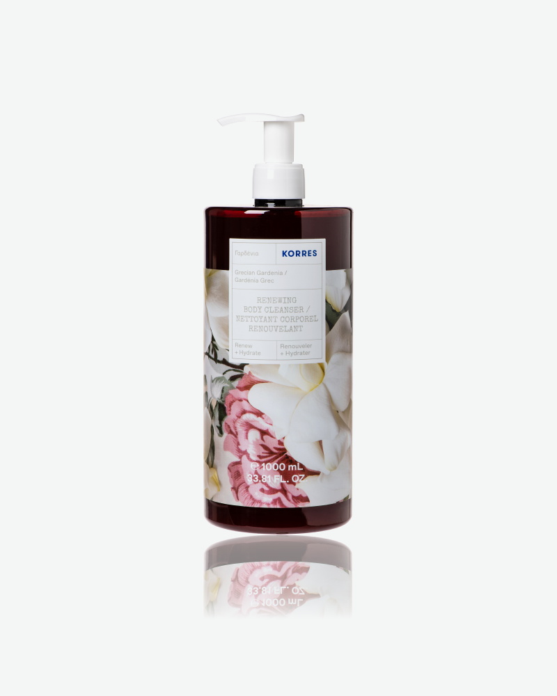 Korres Grecian Gardenia Renewing Body Cleanser 1000Ml