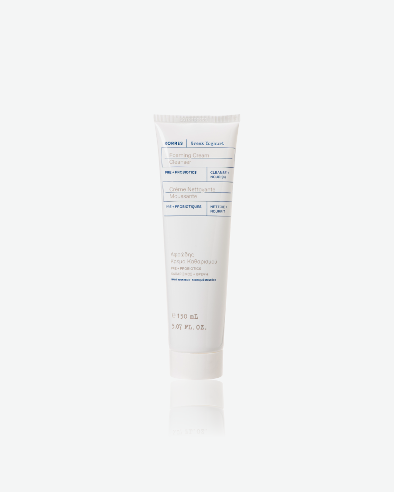 Korres Greek Yoghurt Foaming Cream Cleanser With Pre- + Probiotics