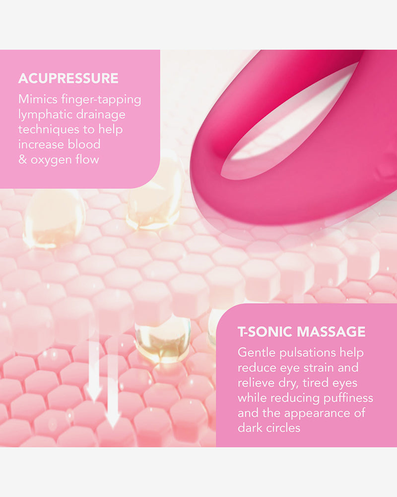 Iris 2 Eye Massager Pearl Pink