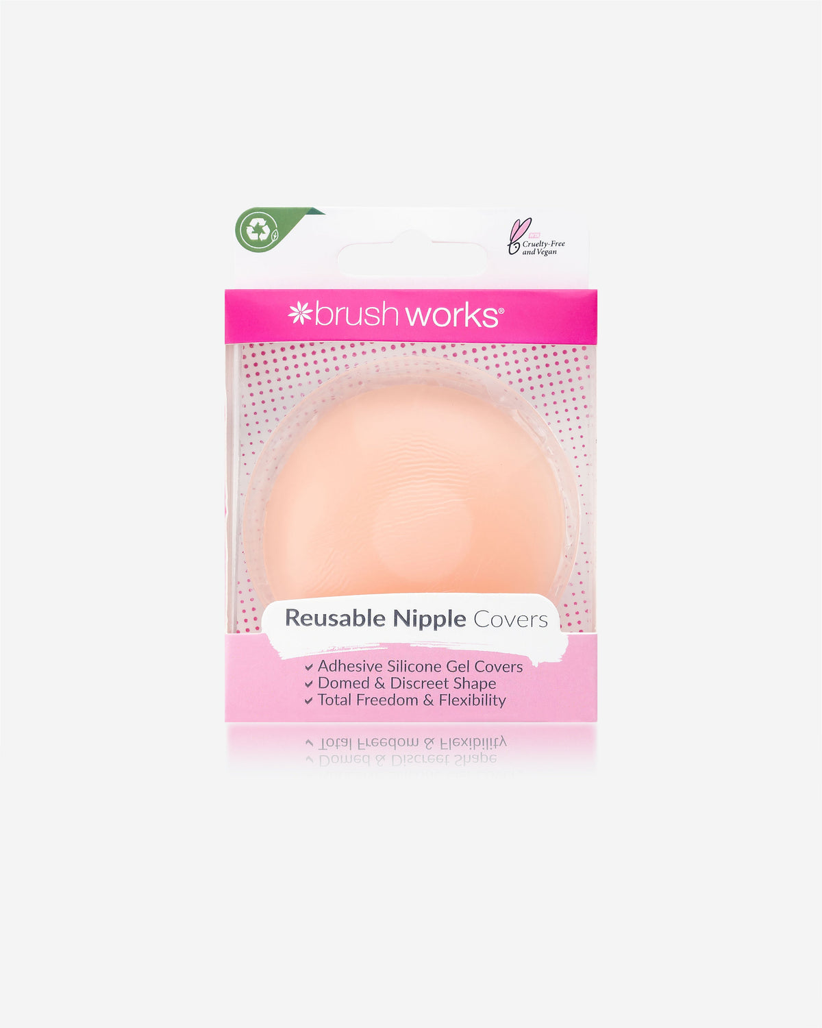 Brushworks Reusable Silicone Nipple Covers