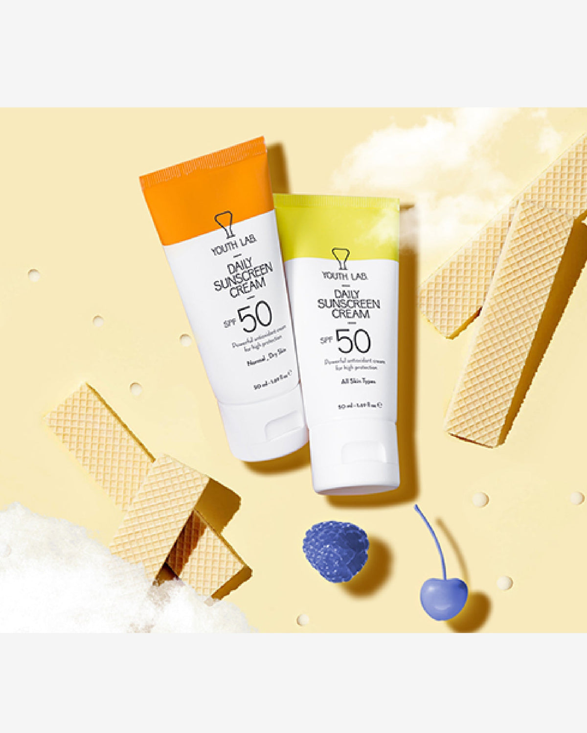 Daily Sunscreen Gel Cream Spf 50 Normal-Dry Skin