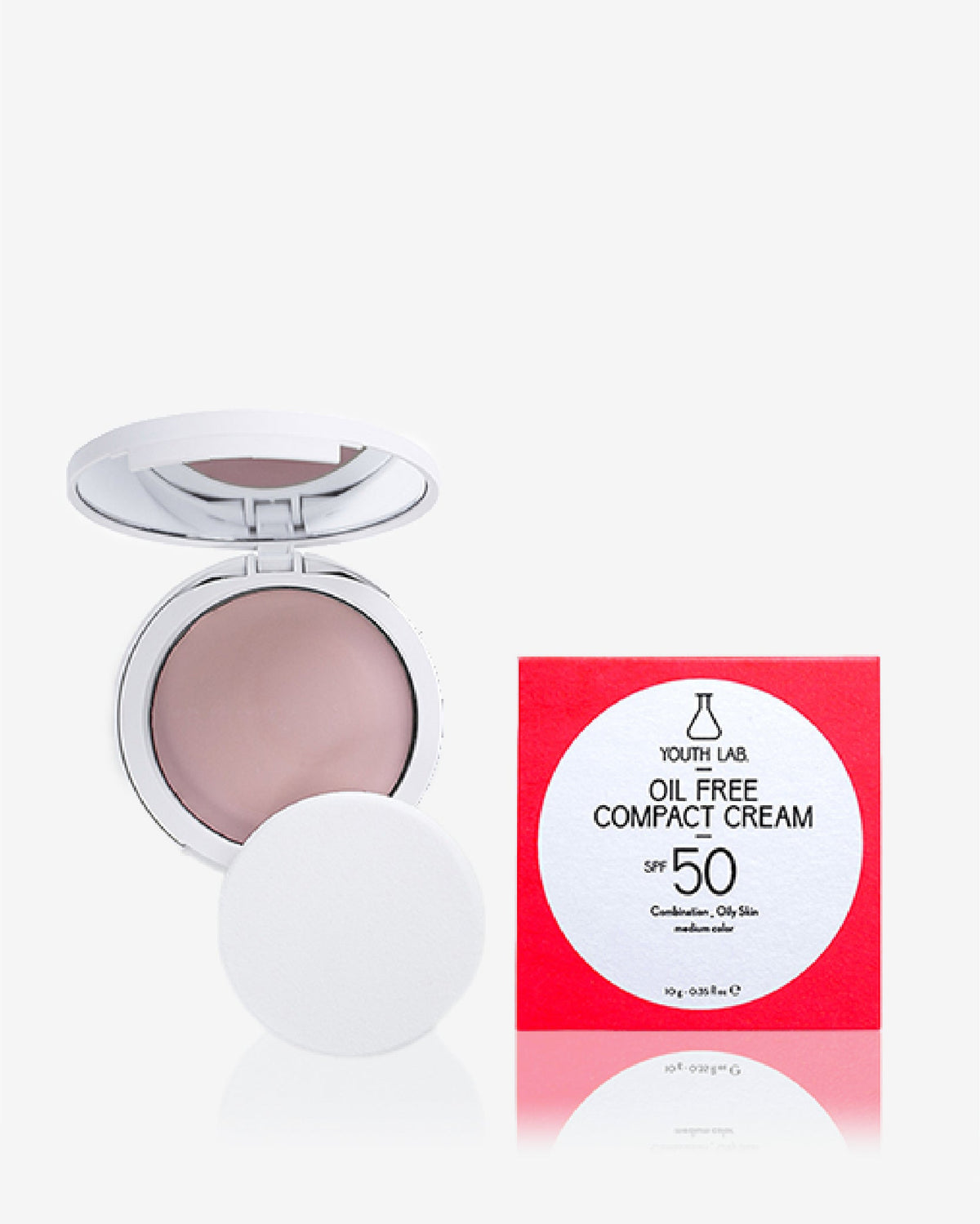 Oil Free Compact Cream Spf 50 Combination Oily Skin 10g