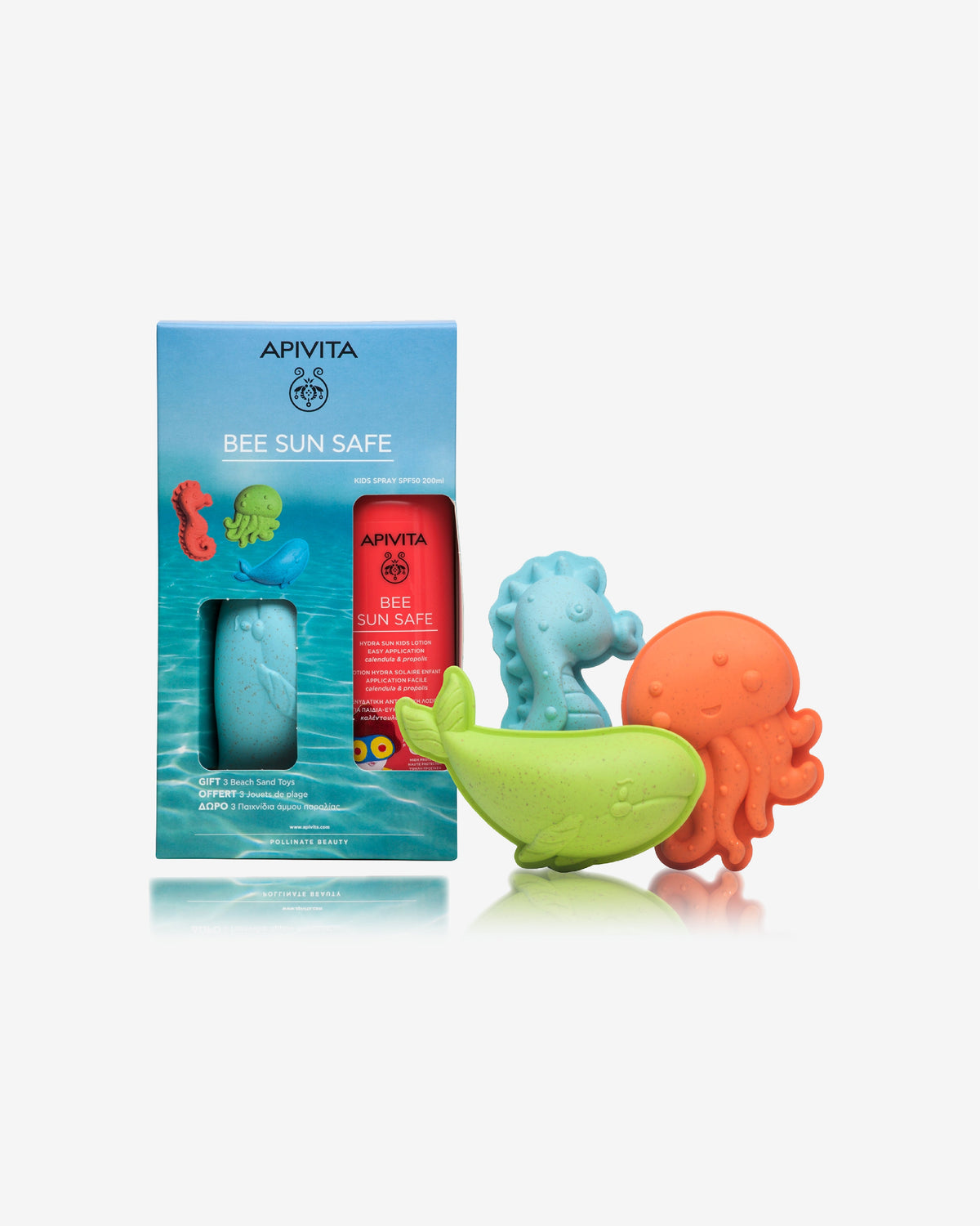 Bee Sun Safe Hydra Sun Kids Lotion (200Ml) &amp; Complimentary Gift 3 Beach Sand Toys