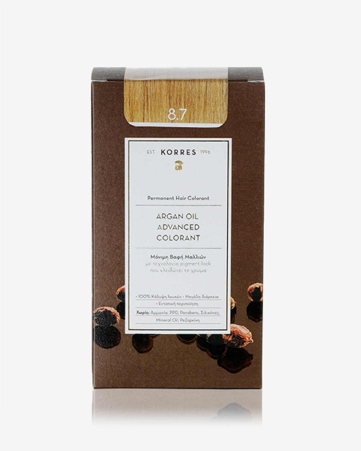 Korres Argan Oil Advanced Colorant 8.7 Toffee