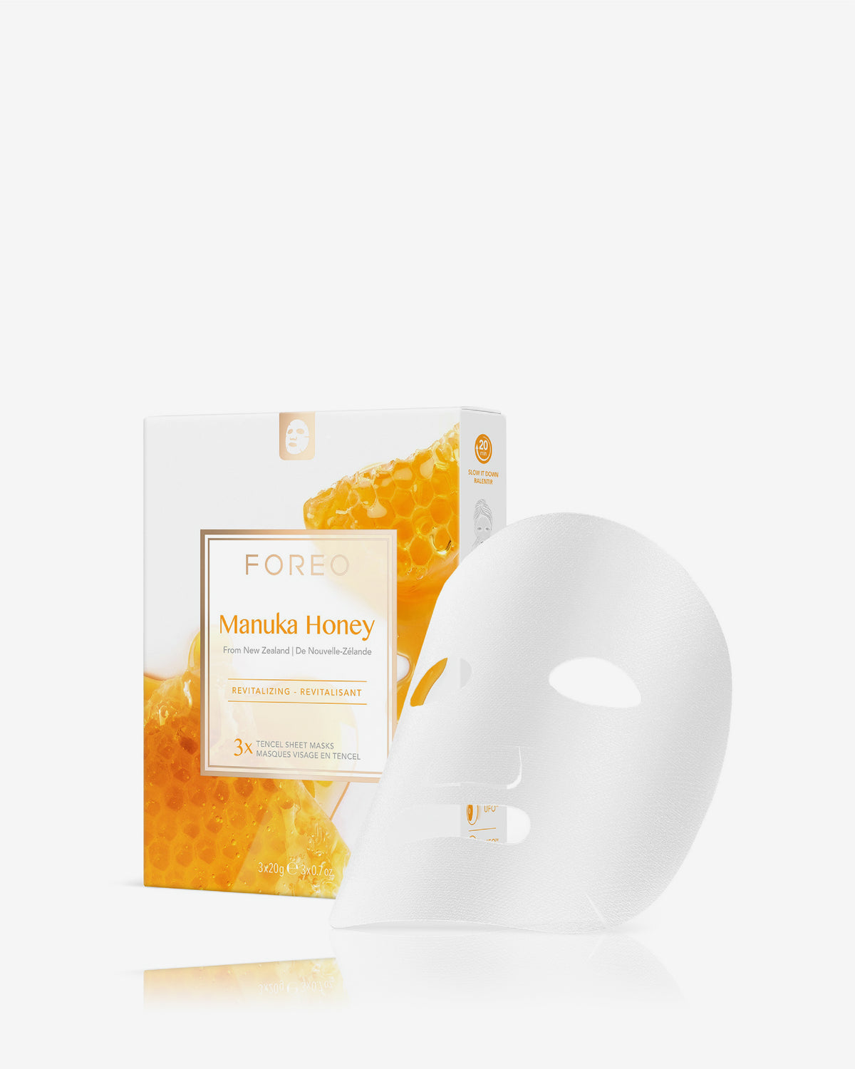 Manuka Honey Revitalizing Sheet Face Mask For Ageing Skin