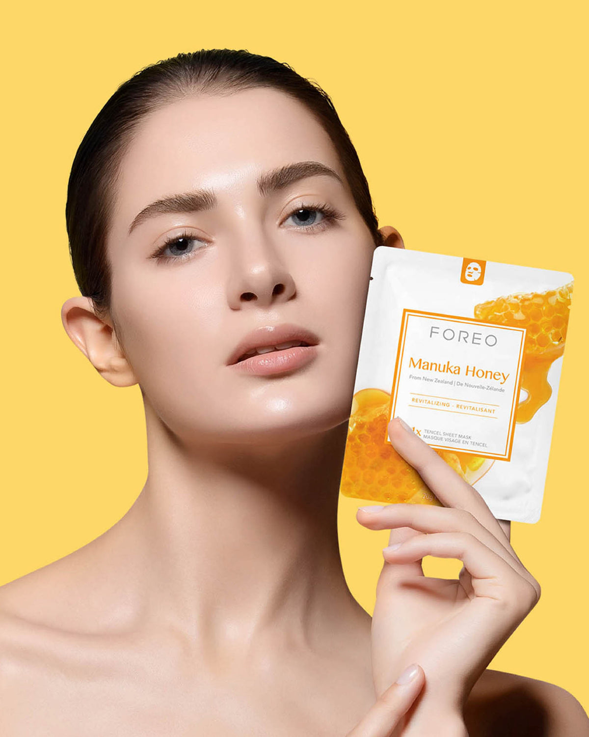 Manuka Honey Revitalizing Sheet Face Mask For Ageing Skin