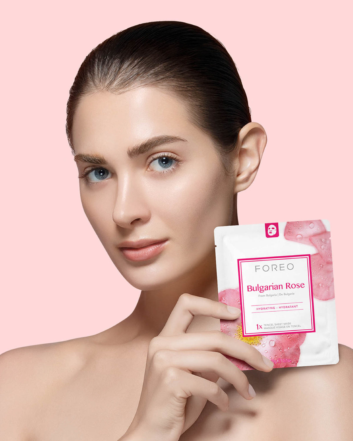 Bulgarian Rose Moisture-Boosting Sheet Face Mask For Dry Skin