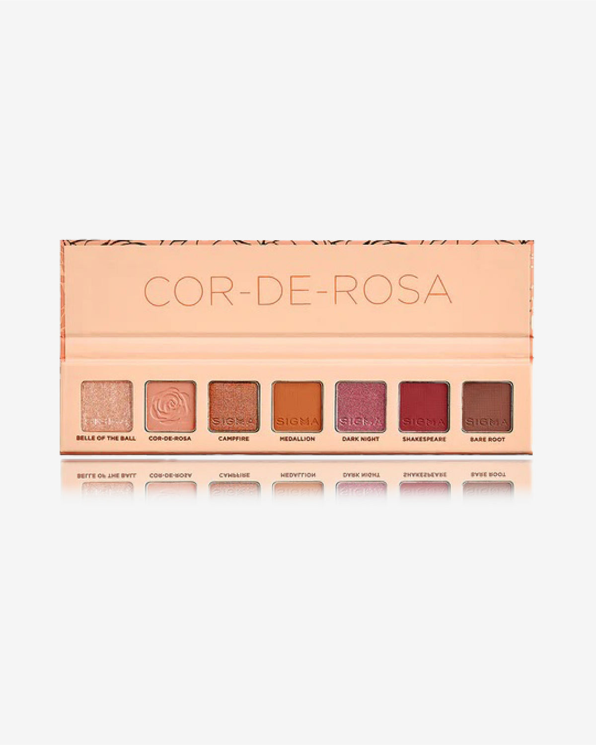 Cor-De-Rosa Mini Eyeshadow Palette (7 Shades)